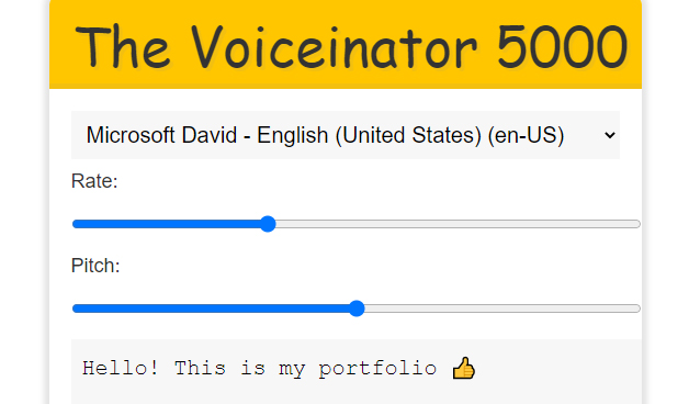Voicegenerator
